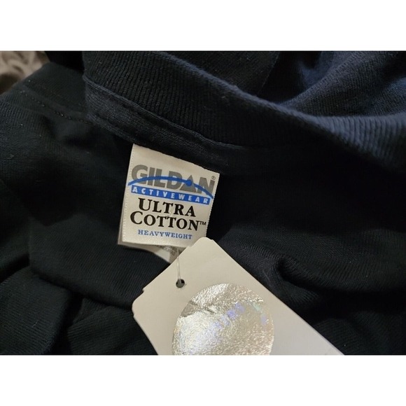 VTG NWT Hooters Owl Skull Graphic Print Black T-Shirt Men's XL Rare - Picture 15 of 16